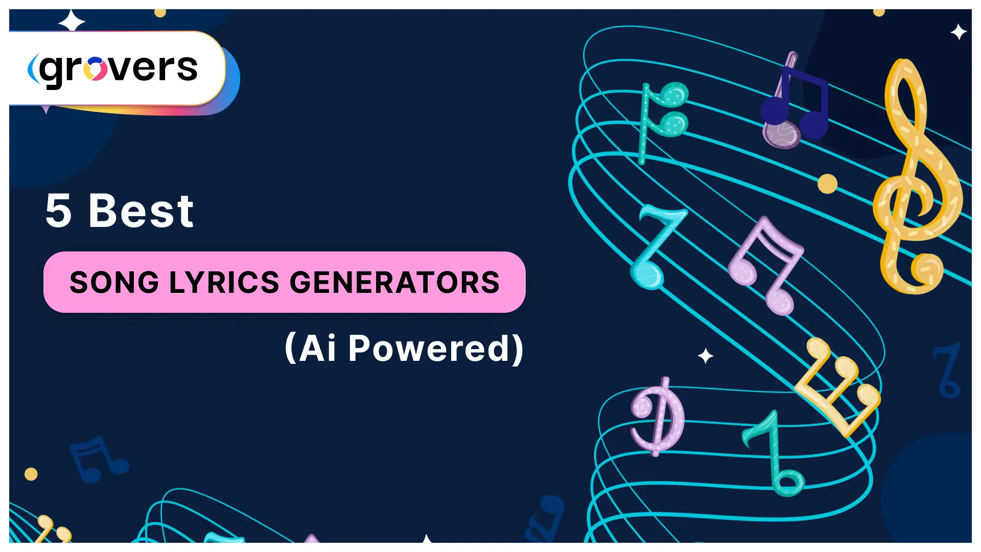 5 Best AI Lyrics Generators - AI Powered