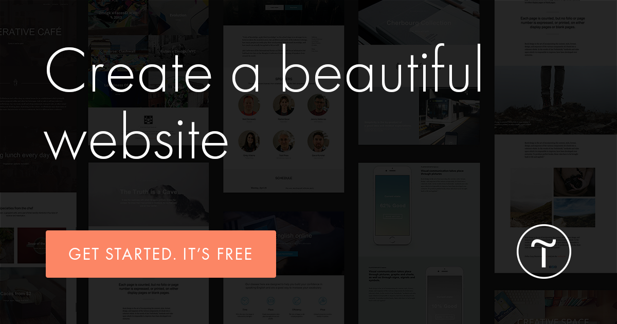 Tilda preview - AI Website Generators