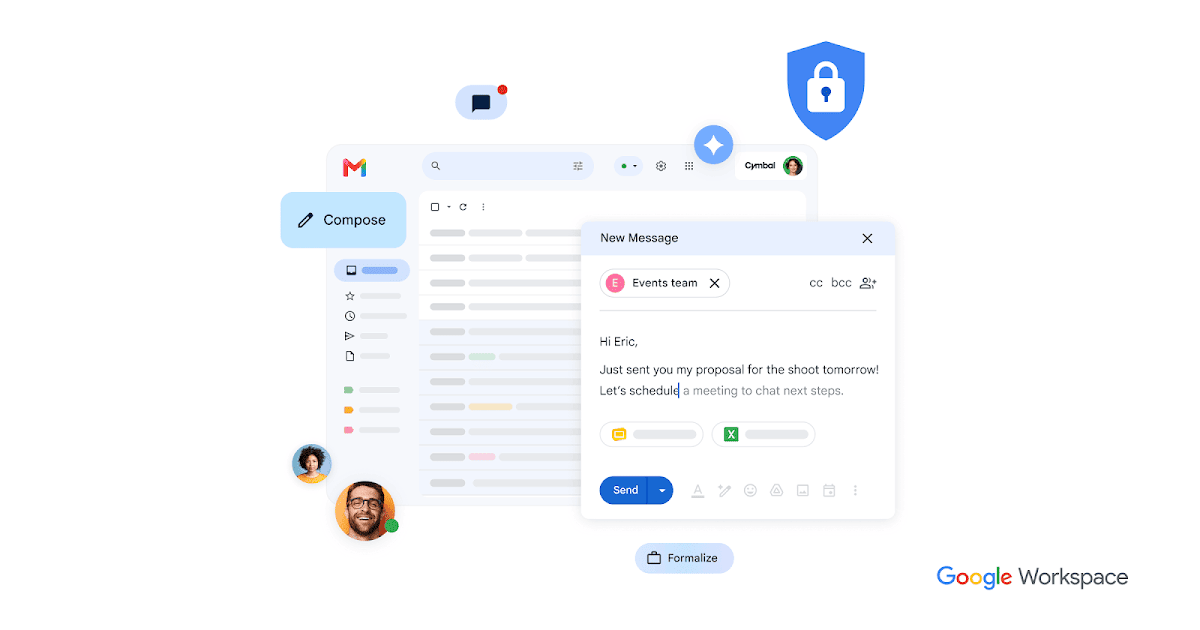 Gemini in Gmail preview - AI Email Assistant