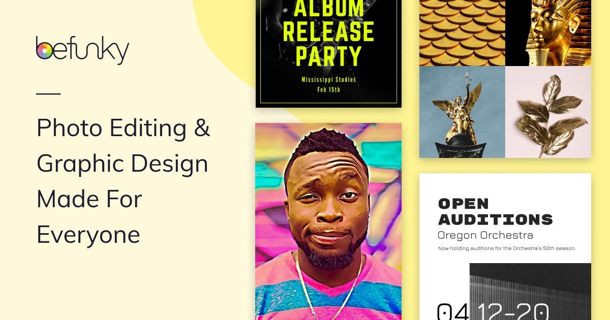 BeFunky preview - AI Flyer Generators