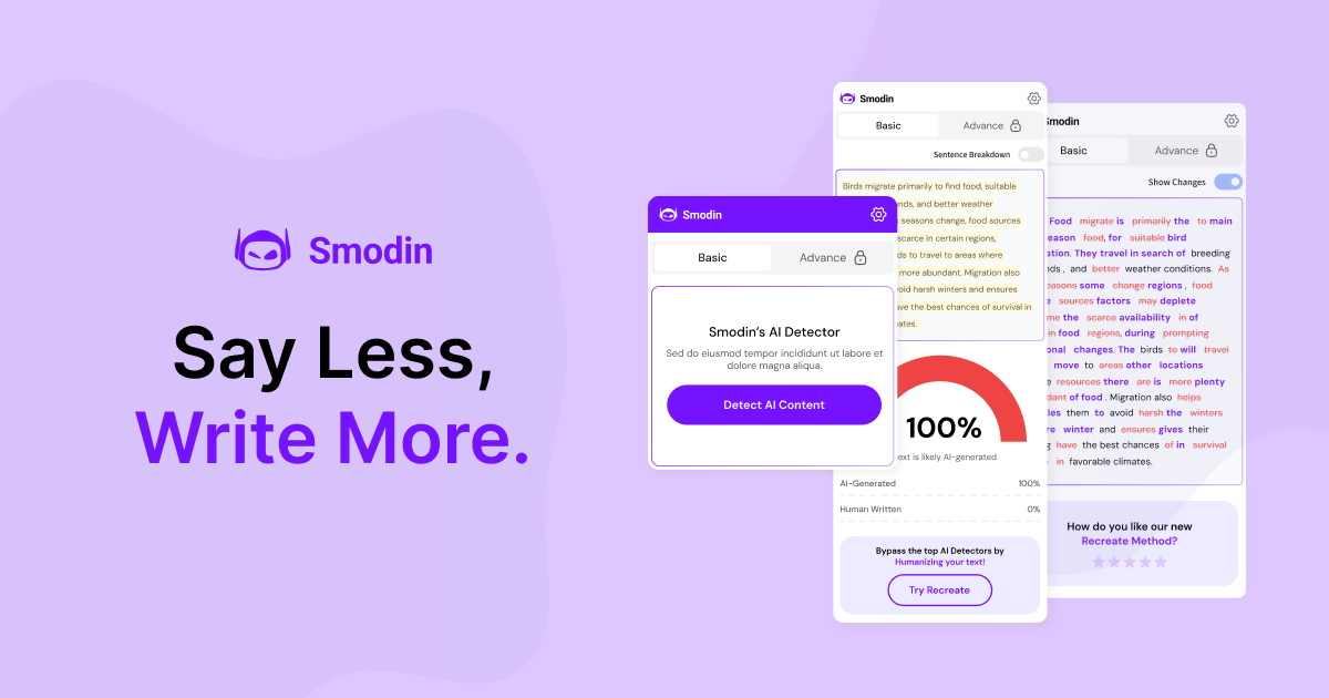 Smodin preview - AI Writing Assistants