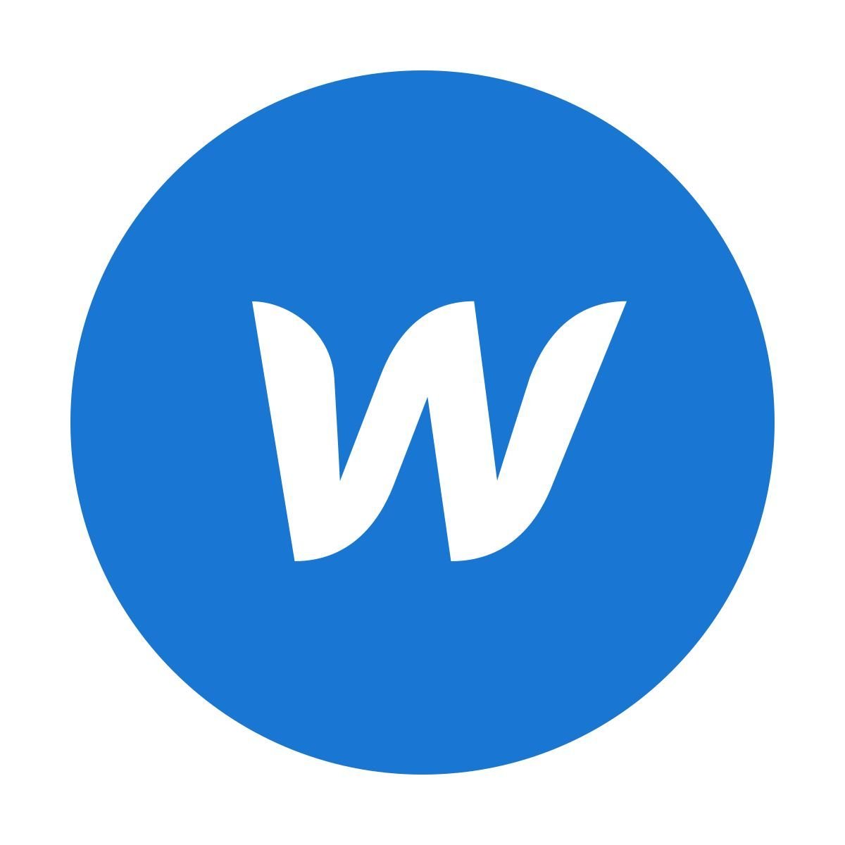 Webflow logo - AI Website Generators