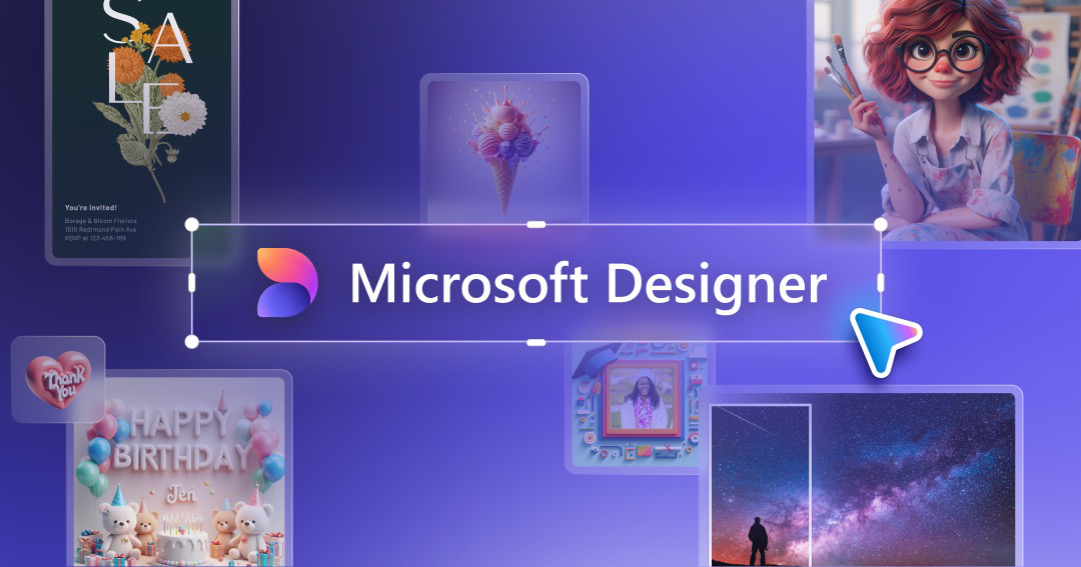 Microsoft Designer preview - AI Flyer Generators